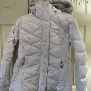 Columbia Women's White Puffer Jacket